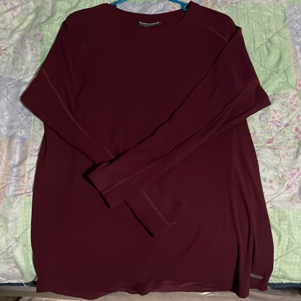 Alphalete Monarch Collection Sweater - Burgundy Medium